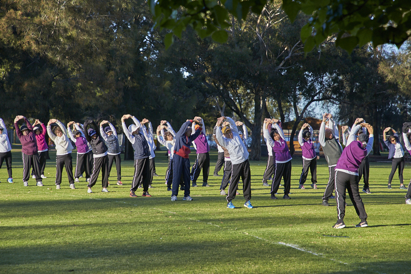 Qi Gong in the Park