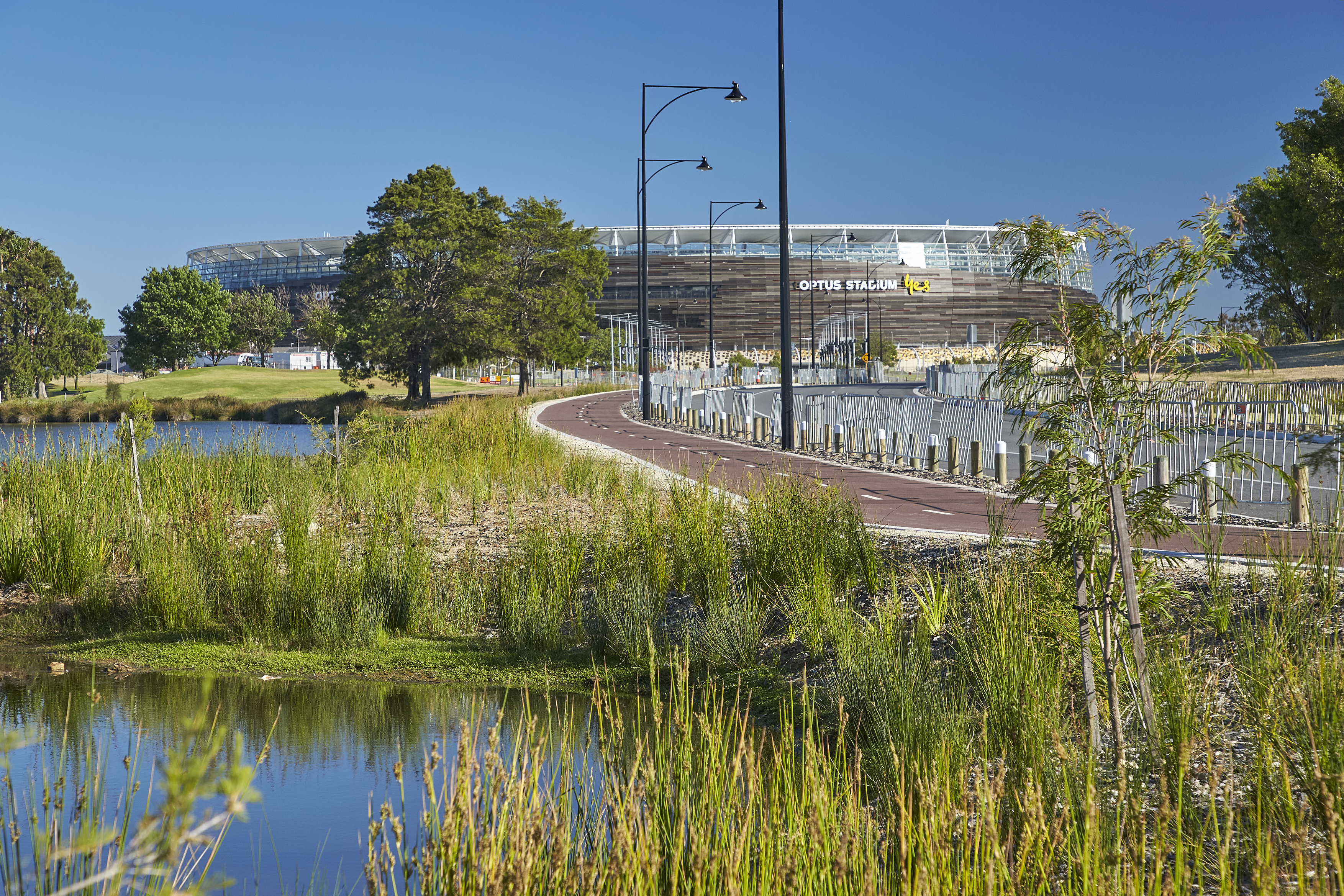 Perth’s major event destination - Optus Stadium – is located nearby on the Burswood Peninsula.