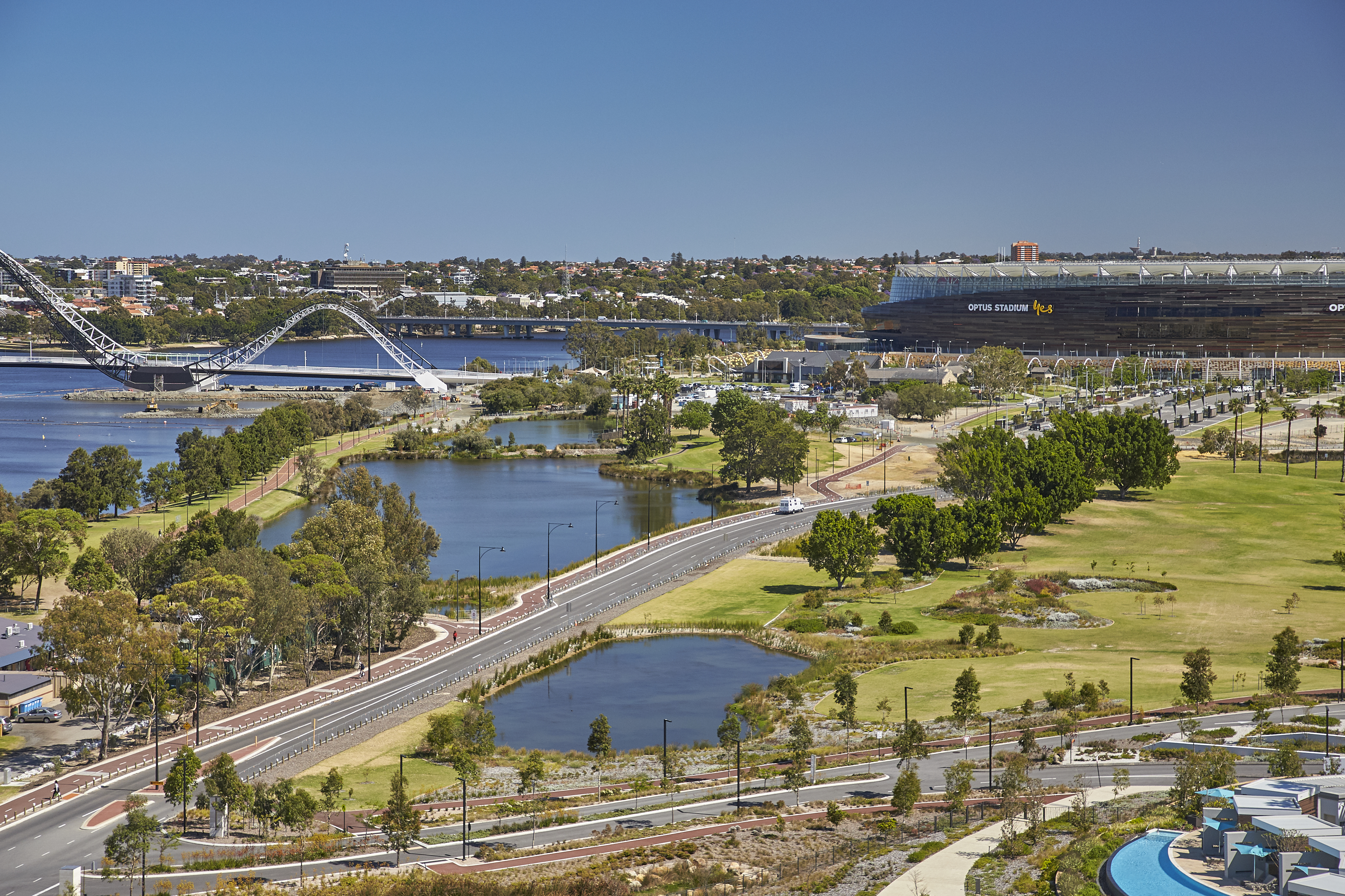 Burswood Peninsula – Perth’s foremost entertainment, tourism and sporting destination.