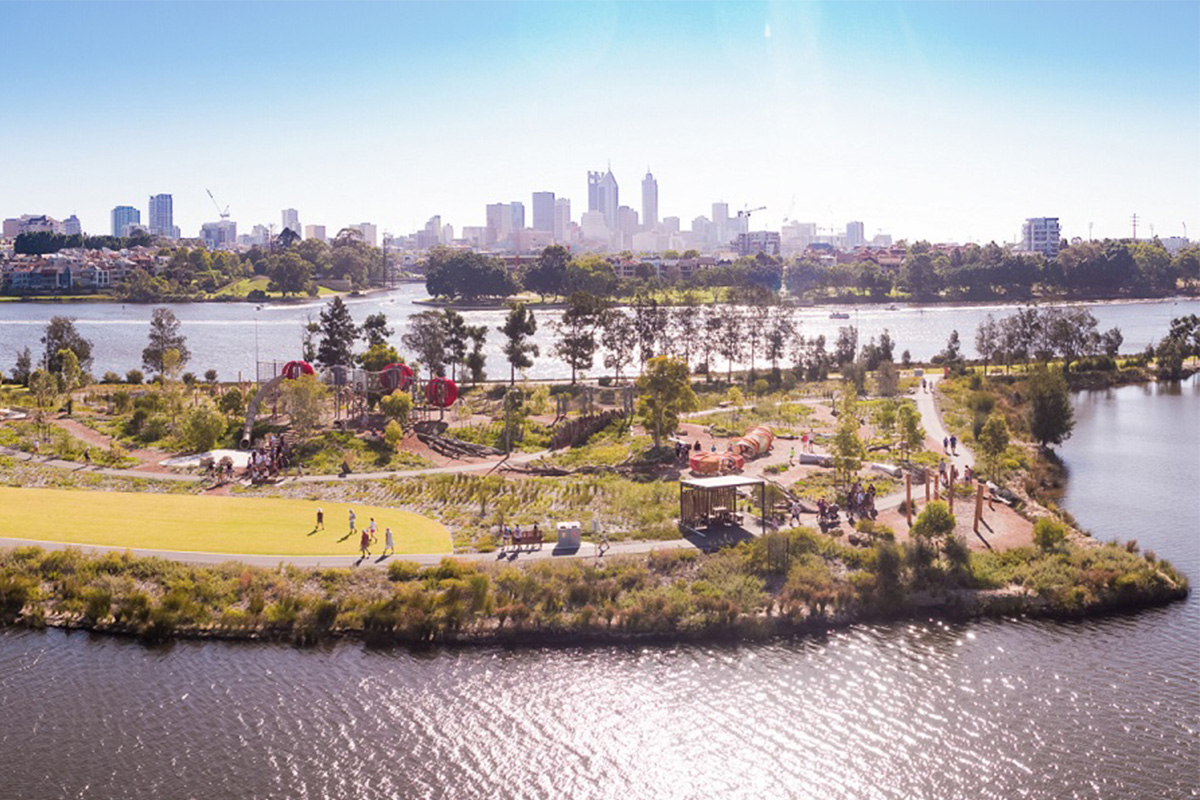 Optus Stadium Burswood Park