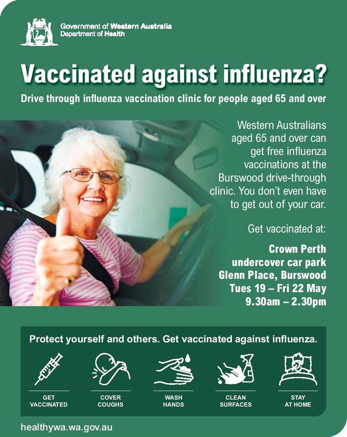 Drive-thru Influenza Vaccination Clinic