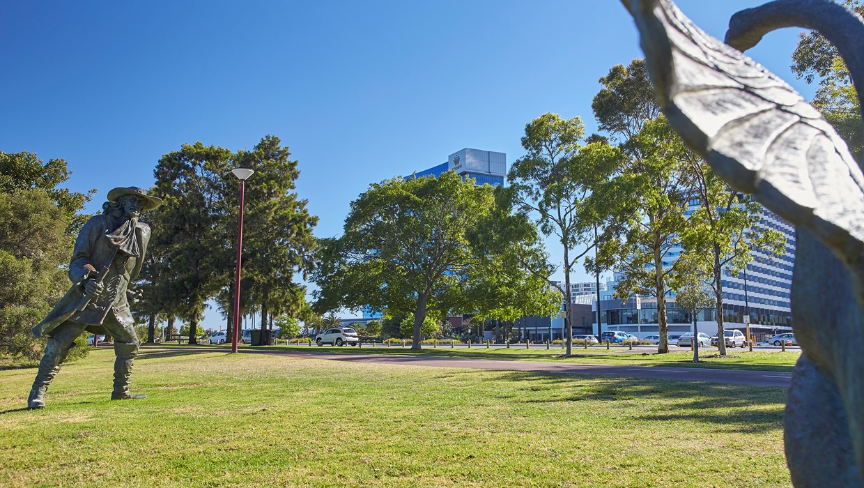 Dutch explorer, Willem de Vlamingh, gave rise to the name 'Swan River', just one of the many stories highlighted by Burswood Park's Heritage Trail.