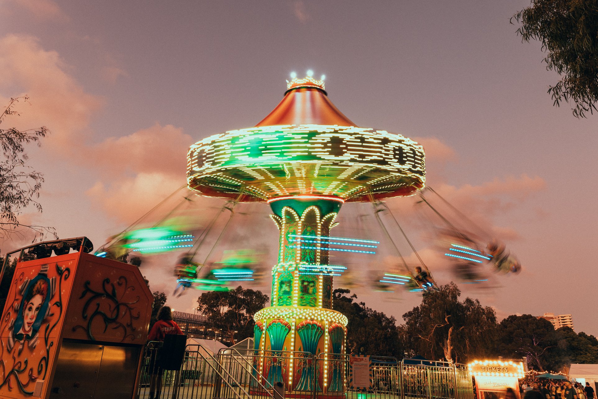 Big rides for big kids...bringing the Park to life.