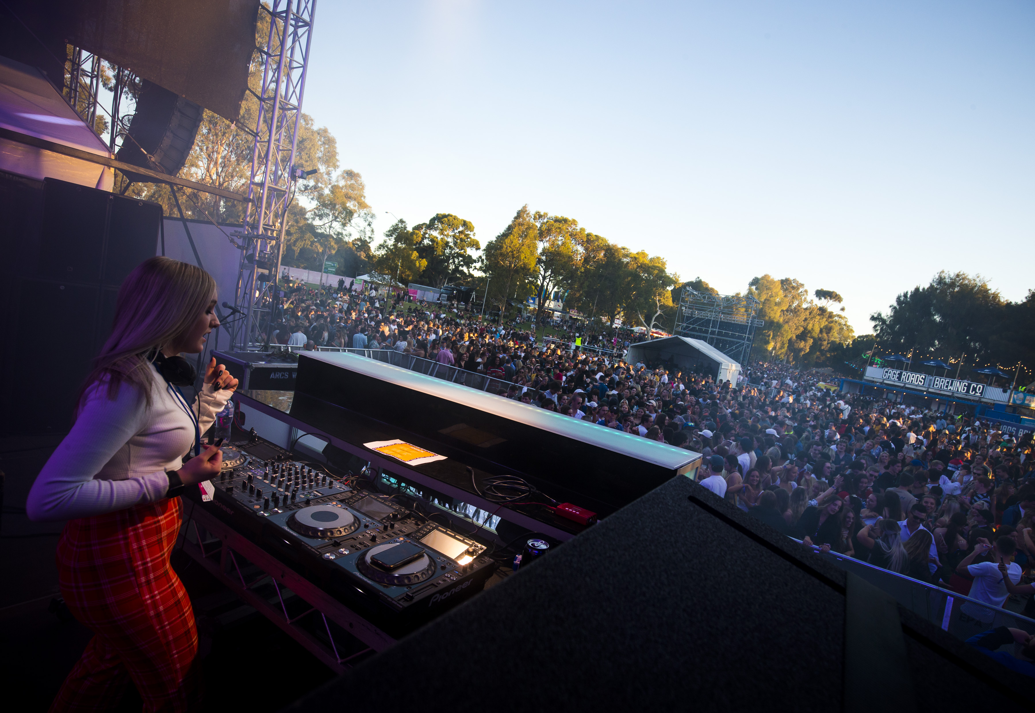 SOTA bringing down the house as part of the WA Day celebrations in Burswood Park.