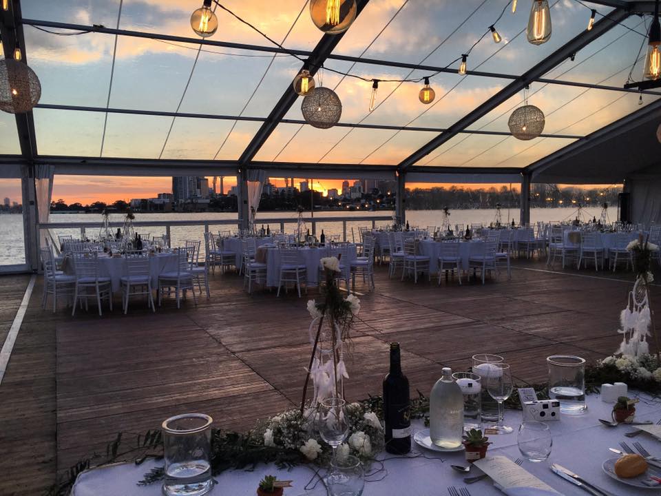 With Perth city as your backdrop, you can't go past the Burswood on Swan for your special celebration.